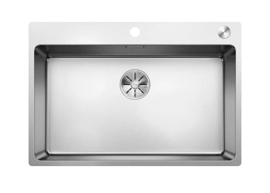 Blanco Andano 700 - Spoelbak, 74x50 Cm, InFino, Rvs 525246 3 Blanco Andano 700 - Spoelbak, 74x50 Cm, InFino, Rvs 525246