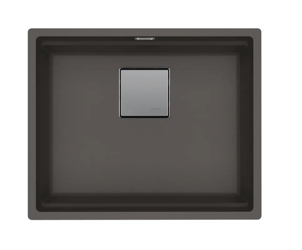 Franke Kubus 2 - Fragraniet Spoelbak KNG 110-52, 56x46 Cm, Grijs Leisteen 125.0713.983 3 Franke Kubus 2 - Fragraniet Spoelbak KNG 110-52, 56x46 Cm, Grijs Leisteen 125.0713.983