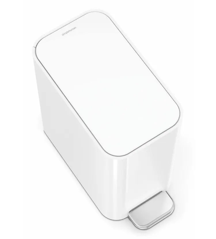 Simplehuman Afvalemmers - Afvalbak 5 L, Met Tasvak, Wit CW2102 5 Simplehuman Afvalemmers - Afvalbak 5 L, Met Tasvak, Wit CW2102 - Afbeelding 3