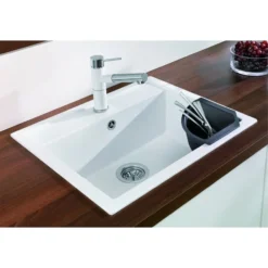 Blanco Accessoires - Hoekvormig Inzetbakje, Zwart 235866 -SANITINO WINKEL 9752980761575951e8c0b1b0