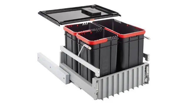 Franke Sorters - 300-45 Trio Inbouw Afvalemmer 121.0150.145 3 Franke Sorters - 300-45 Trio Inbouw Afvalemmer 121.0150.145