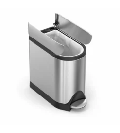 Simplehuman Afvalemmers - Afvalbak 10 L, Geborsteld Roestvrij Staal CW1899 11 Simplehuman Afvalemmers - Afvalbak 10 L, Geborsteld Roestvrij Staal CW1899 -SANITINO WINKEL 980e03c857a89618878e84e4