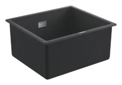 Grohe Spoelbakken - Composiet Spoelbak K700 Met Waste, 46x41 Cm, Grafiet Zwart 31653AP0