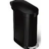 Simplehuman Afvalemmers - Afvalbak 45 L, Mat Zwart CW2098