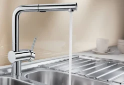 Blanco Linus S - Keukenkraan Met Uittrekbare Vuistdouche, Chroom 518406 10 Blanco Linus S - Keukenkraan Met Uittrekbare Vuistdouche, Chroom 518406 -SANITINO WINKEL 9df60d24939949bd45dee04f