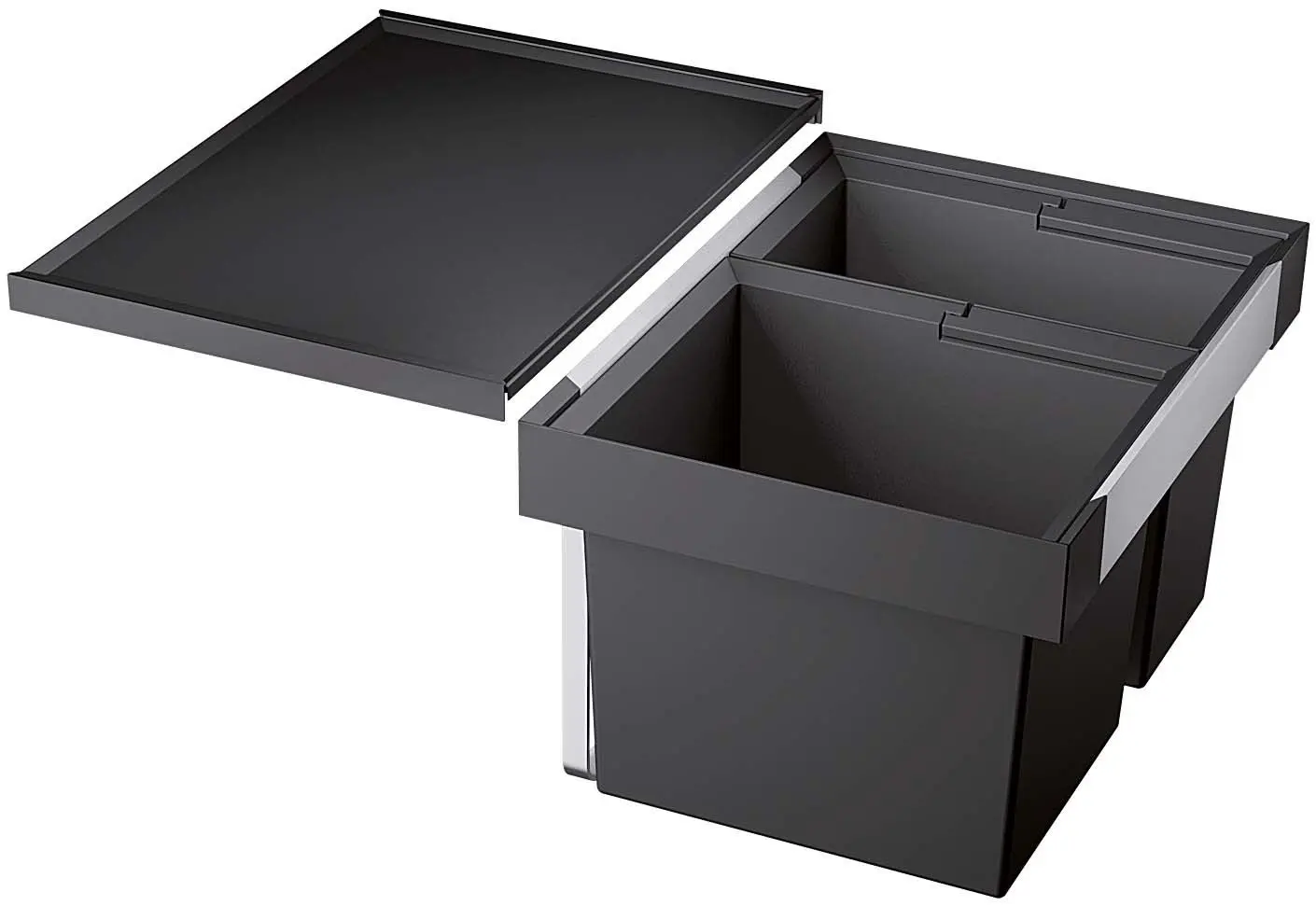 Blanco Flexon II - Afvalsorteersysteem, Met Scheidingswand, Inhoud 32 L 521468 3 Blanco Flexon II - Afvalsorteersysteem, Met Scheidingswand, Inhoud 32 L 521468