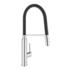 Grohe Concetto - Keukenkraan Met Flexibele Arm En Schakelaar, Chroom 31491000