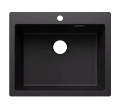 Blanco Pleon 6 - Silgranieten Spoelbak, 62x51 Cm, Zwart 527770