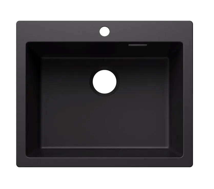 Blanco Pleon 6 - Silgranieten Spoelbak, 62x51 Cm, Zwart 527770 3 Blanco Pleon 6 - Silgranieten Spoelbak, 62x51 Cm, Zwart 527770