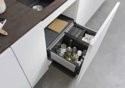 Blanco Select - Inbouw Afvalemmer, Met Scheidingswand, Inhoud 46 L 526210 -SANITINO WINKEL a43c9931a72002a8d0a2d7dc 1