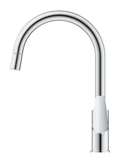 Grohe Start Edge - Keukenkraan Met Uittrekbare Vuistdouche, Chroom 30550000 10 Grohe Start Edge - Keukenkraan Met Uittrekbare Vuistdouche, Chroom 30550000 -SANITINO WINKEL a5608640aa3adda46197ee81