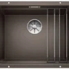 Blanco Etagon 500 - Silgranit Spoelbak, 53x46 Cm, Met Verschuifbare Rails, Koffie 522236 -SANITINO WINKEL a8e296b74b417470cddb3165