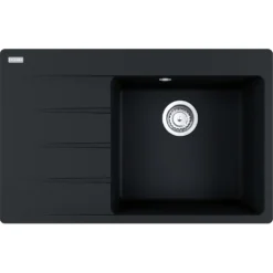 Franke Centro - Fragraniet Spoelbak CNG 611-78 TL/7, 78x50 Cm, Onyx 114.0637.510