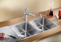 Blanco Andano 340/340 - Spoelbak, 75x44 Cm, Rvs 522981 -SANITINO WINKEL a9eaeffd1223cac95e8eb64c