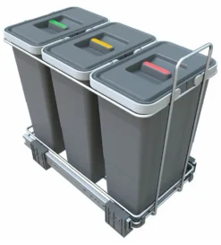 Elletipi Ecofil - Ingebouwde Afvalbak, Verdeeld, 24 L PF01 34A3