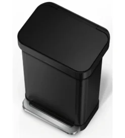 Simplehuman Afvalemmers - Afvalbak 45 L, Met Zakvak, Mat Zwart CW2092 11 Simplehuman Afvalemmers - Afvalbak 45 L, Met Zakvak, Mat Zwart CW2092 -SANITINO WINKEL adce0e6900d7ff532ac04133