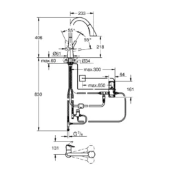 Grohe ZedraTouch - Electronishe Keukenkraan Met Uittrekbare Handdouche, Chroom 30219002 -SANITINO WINKEL b25eac203d20ec79f36a7872