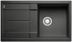 Blanco Metra 5 - Silgranit Spoelbak, 86x50 Cm, Zwart 525919