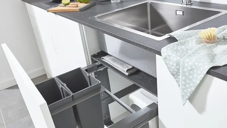 Grohe Blue Home - Inbouw Afvalscheidingssysteem 30 Cm, Dubbel 15/15 L 40855000 7 Grohe Blue Home - Inbouw Afvalscheidingssysteem 30 Cm, Dubbel 15/15 L 40855000 - Afbeelding 5