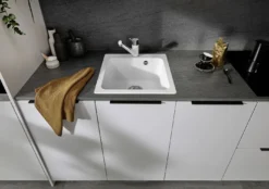 Blanco Naya 45 - Silgranit Spoelbak, 51x47 Cm, Wit 526574 -SANITINO WINKEL b52db1cb42a8e42946d050a1