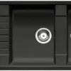 Blanco Zia 8 - Silgranit Spoelbak, 116x50 Cm, Zwart 526027 -SANITINO WINKEL b768848081cc9515822de31c