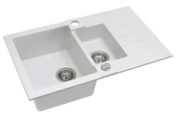 Alveus Rock - Granieten Spoelbak 78x48 Cm, Met Draaiknopbediening, Arctic 1090952 -SANITINO WINKEL ba5a722f69963c207369be3c