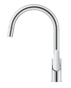 Grohe Start Curve - Keukenkraan Met Uittrekbare Vuistdouche, Chroom 30562000 -SANITINO WINKEL bbb8f3713d3f4bd7b025eade