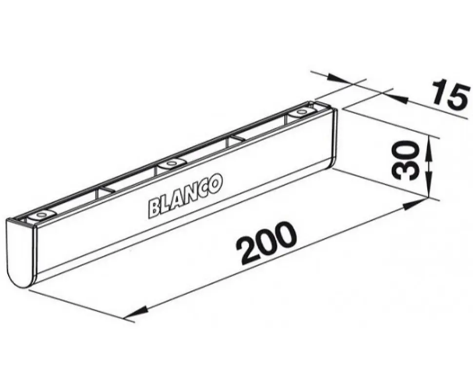 Blanco Accessoires - Movex Voetbediening Voor Alle Afvalsystemen Met Uittrekbare Voorkant 519357 4 Blanco Accessoires - Movex Voetbediening Voor Alle Afvalsystemen Met Uittrekbare Voorkant 519357 - Afbeelding 2