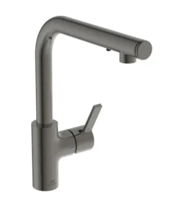 Ideal Standard Gusto - Keukenkraan Met Zeepdispenser, Magnetic Grey A7817A5