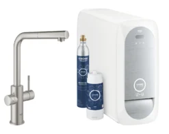 Grohe Blue Home - Connected Keukenkraan, Met Filter En Koeler, Supersteel 31539DC0