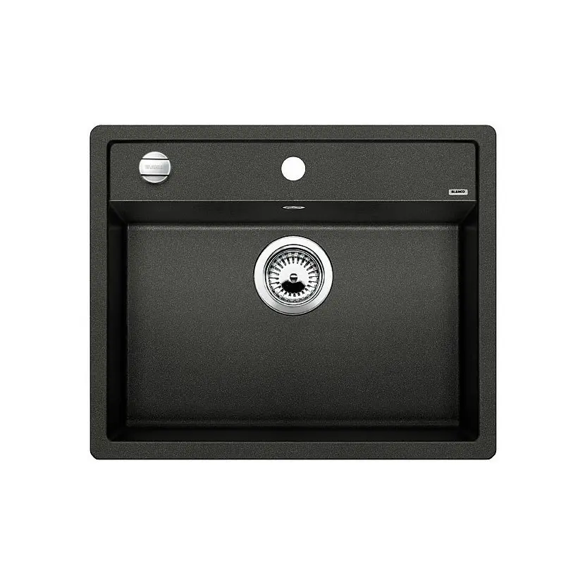 Blanco Dalago 6 - Silgranit Spoelbak, 62x51 Cm, Draaiknopbediening, Antraciet 514197 3 Blanco Dalago 6 - Silgranit Spoelbak, 62x51 Cm, Draaiknopbediening, Antraciet 514197