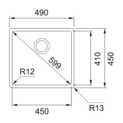 Franke Box - BXX 210/110-45 Spoelbak, 49x45 Cm, Rvs 127.0395.014 8 Franke Box - BXX 210/110-45 Spoelbak, 49x45 Cm, Rvs 127.0395.014 -SANITINO WINKEL cb228a9ad322c9eeeec31e1e