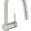 Grohe MintaTouch - Elektronische Keukenkraan Met Uittrekbare Handdouche, Supersteel 31358DC2 -SANITINO WINKEL ce63d674f7d721c72b2f3214