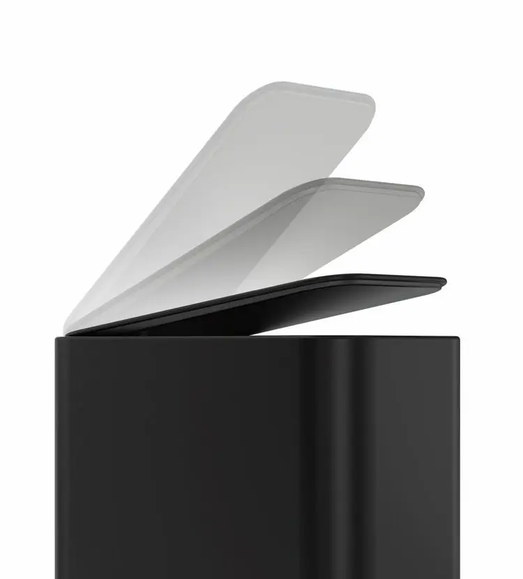 Simplehuman Afvalemmers - Afvalbak 5 L, Met Tasvak, Matzwart CW2101 7 Simplehuman Afvalemmers - Afvalbak 5 L, Met Tasvak, Matzwart CW2101 - Afbeelding 5