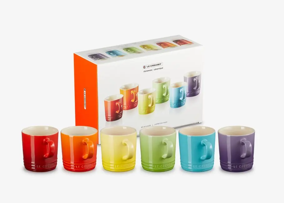 Le Creuset - Keramische Mok, Inhoud 350 Ml, 6 Stuks, Kleurenmix 79114358359030 3 Le Creuset - Keramische Mok, Inhoud 350 Ml, 6 Stuks, Kleurenmix 79114358359030