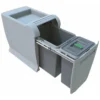 Elletipi City - Ingebouwde Afvalbak, Verdeeld, 26 L PTA 3045A