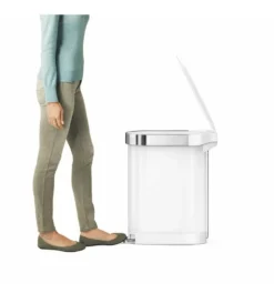 Simplehuman Afvalemmers - Afvalbak Slim 45 L, Wit CW2069 14 Simplehuman Afvalemmers - Afvalbak Slim 45 L, Wit CW2069 -SANITINO WINKEL d3ef13f6e1be0309727bb6ba