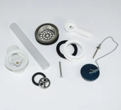 Villeroy & Boch O.novo - Overloopgarnituur Voor Spoelbak, Chroom 94281061