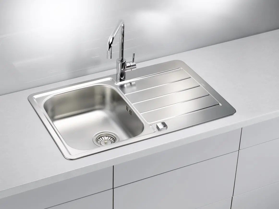 Alveus Line Maxim - Spoelbak 79x50 Cm, Met Draaiknopbediening, Rvs 1100216 5 Alveus Line Maxim - Spoelbak 79x50 Cm, Met Draaiknopbediening, Rvs 1100216 - Afbeelding 3