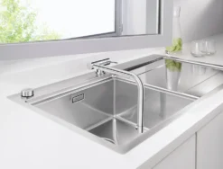 Blanco Laressa F - Keukenkraan, Neerklapbaar Onder Raam, Chroom 521545 13 Blanco Laressa F - Keukenkraan, Neerklapbaar Onder Raam, Chroom 521545 -SANITINO WINKEL d600ed9d5b9ab5460d98b54d