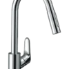Hansgrohe Focus M41 - Keukenkraan Met Uittrekbare Vuistdouche, Chroom 31815000