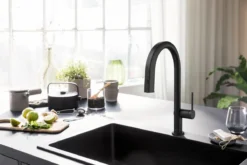 Hansgrohe Aqittura M91 - Keukenmengkraan Met Uittrekbare Uitloop En Filterkop, Mat Zwart 76803670 -SANITINO WINKEL d938a15cbc88ec1d2b781d41