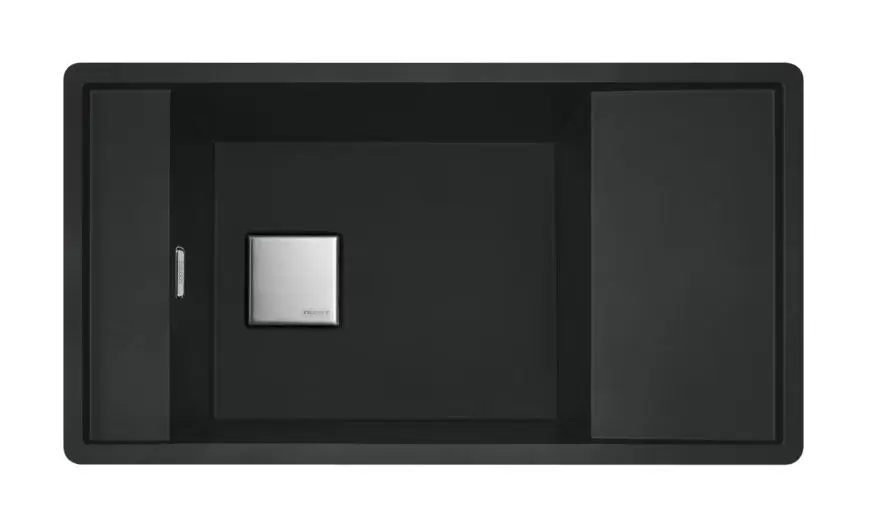 Franke Fresno - Fragraniet Spoelbak FSG 611-88, 88x50 Cm, Mat Zwart 114.0651.012 3 Franke Fresno - Fragraniet Spoelbak FSG 611-88, 88x50 Cm, Mat Zwart 114.0651.012