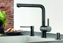 Blanco Toebehoren - Afvoerknop, Mat Zwart 238688 -SANITINO WINKEL da6a8222a3d823f39a38b68d 1