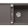 Blanco Adira - Silgranieten Spoelbak, 100x50 Cm, Met Afvoerbediening En Accessoires, InFino, Vulkaan Grijs 527620 -SANITINO WINKEL ddd66f368836ae1c09cbe488