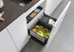 Blanco Select - Inbouw Afvalemmer, Met Scheidingswand, Inhoud 46 L 526210 -SANITINO WINKEL e05451b1ae453655f70e5006