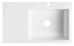 Sapho Avoria - Keramische Spoelbak, 86x51 Cm, Rechts, Wit 55086