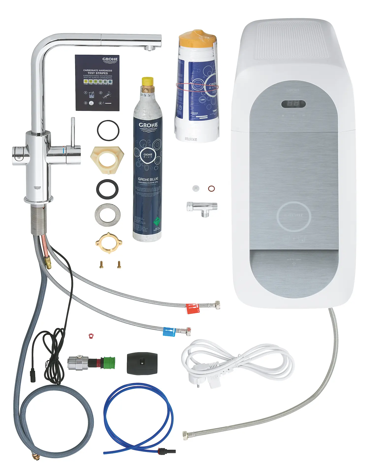 Grohe Blue Home - Keukenkraan Met Filterset En Koeler, Chroom 31539000 7 Grohe Blue Home - Keukenkraan Met Filterset En Koeler, Chroom 31539000 - Afbeelding 5