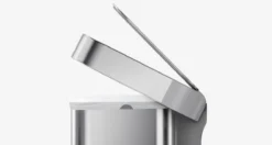 Simplehuman Afvalemmers - Afvalbak Met Zakenhouder, 45 L, Wit CW2027 -SANITINO WINKEL e4ab0eec62795de061dd47c6 1