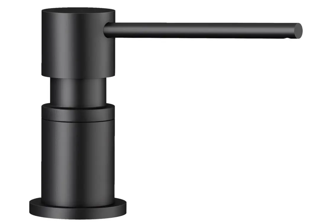 Blanco Accessoires - Lato Afwasmiddel Dispenser, Mat Zwart 525789 3 Blanco Accessoires - Lato Afwasmiddel Dispenser, Mat Zwart 525789